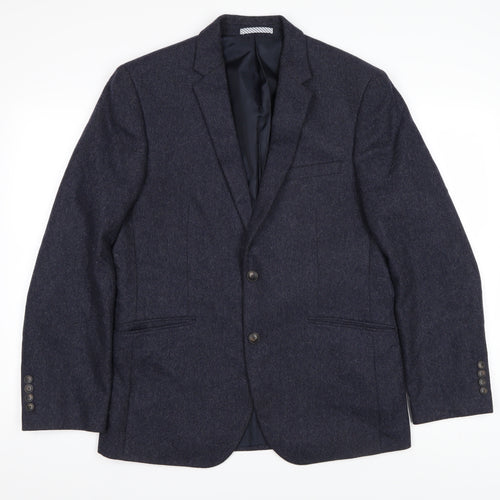Marks and Spencer Men's Blue Blazer Size 40R