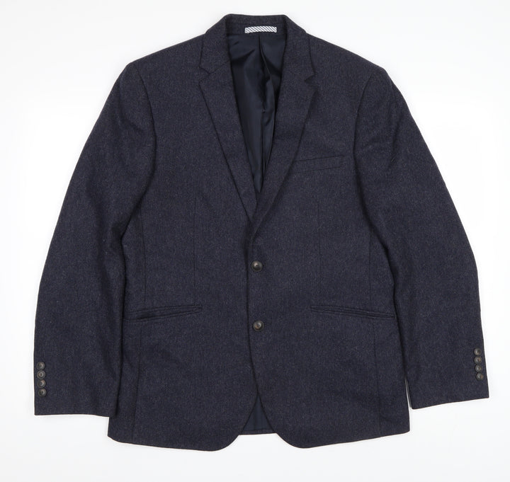 Marks and Spencer Men's Blue Blazer Size 40R