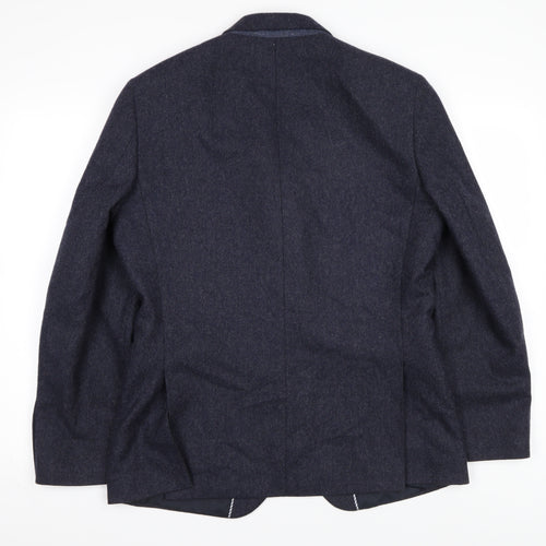 Marks and Spencer Men's Blue Blazer Size 40R