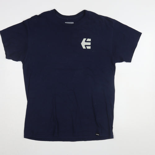 Etnies Men's Blue L Outdoor Graphic T-Shirt
