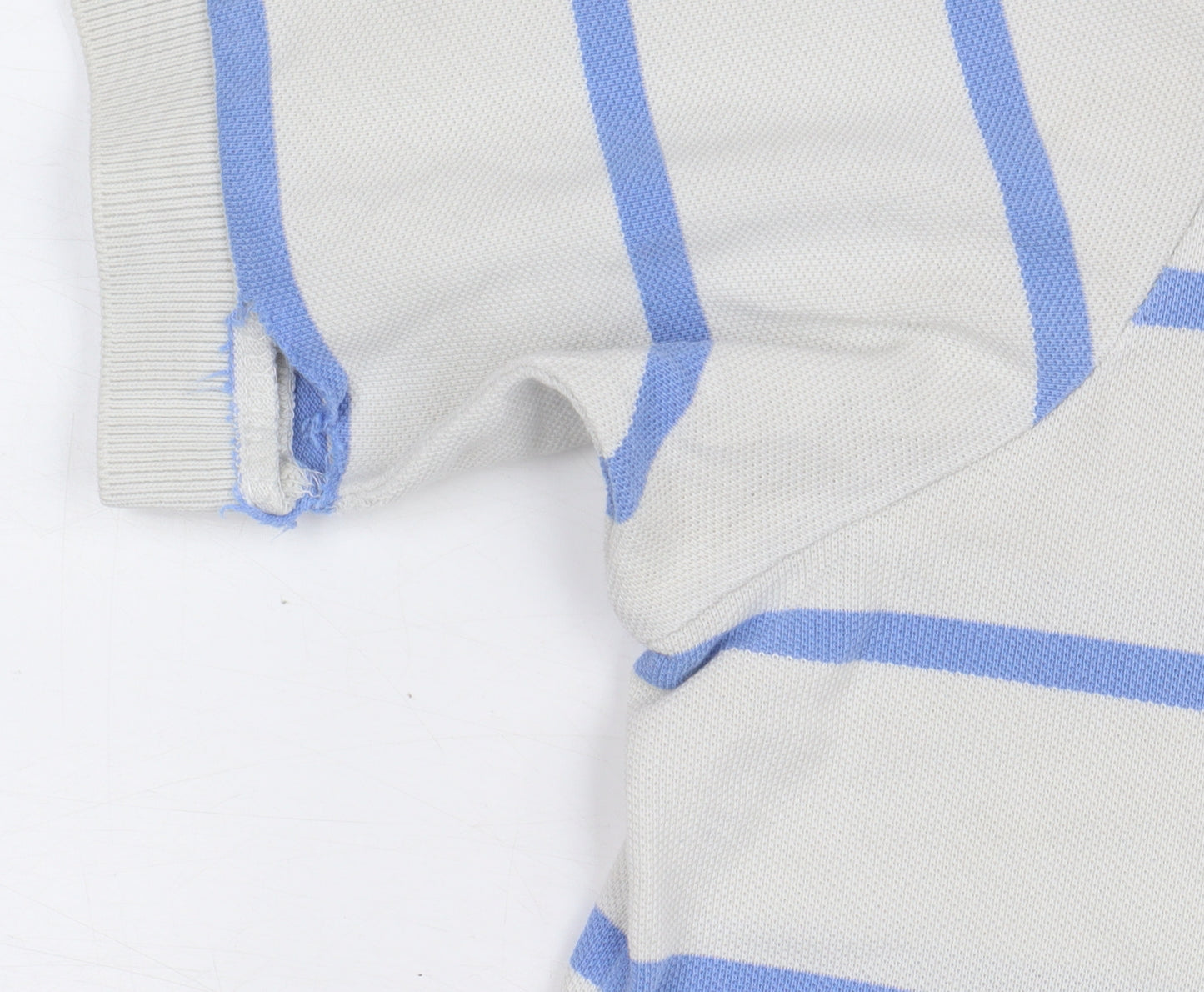 Ralph Lauren Men's Beige 2XL Striped Polo Shirt