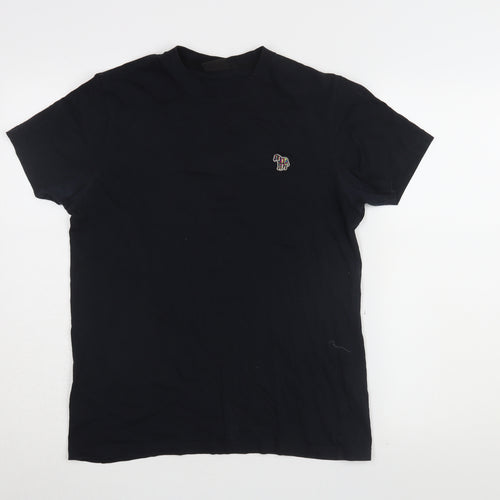 Paul Smith Men's Black Crew Neck T-Shirt Size M