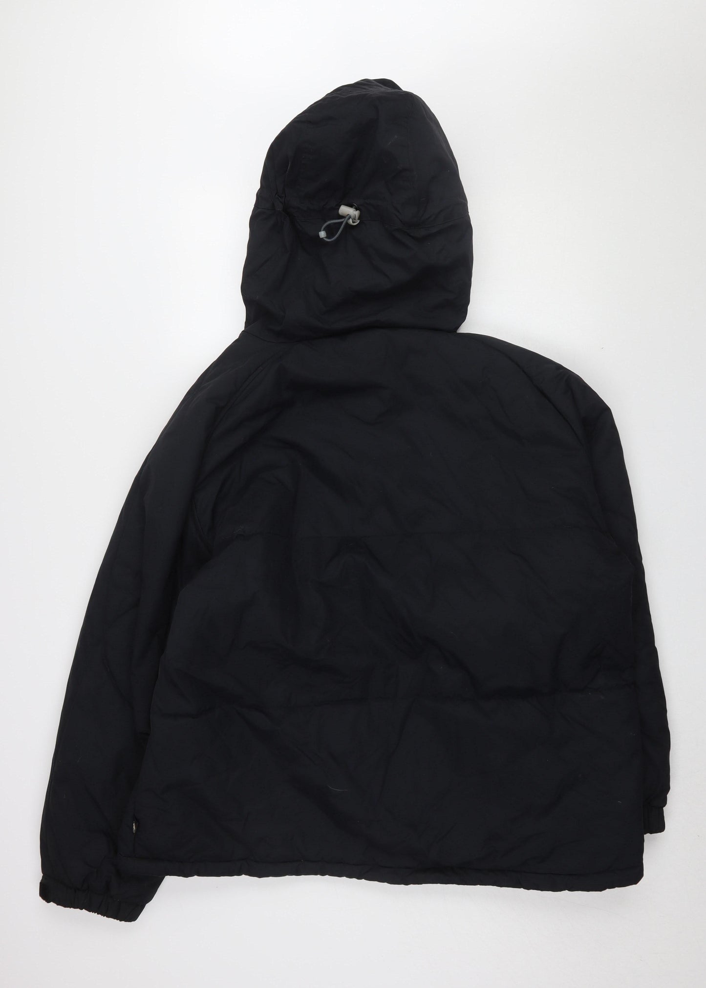 Nike Men's Black Hooded Parka Jacket Size L