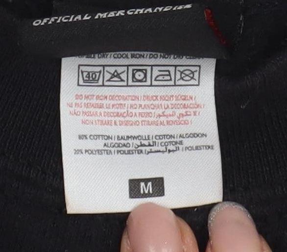 The Stranglers Black Pullover Sweatshirt M Unisex