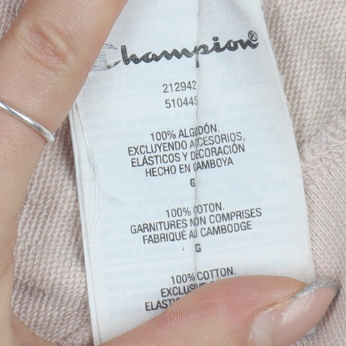 Champion Women's Beige Large Pullover Sweatshirt