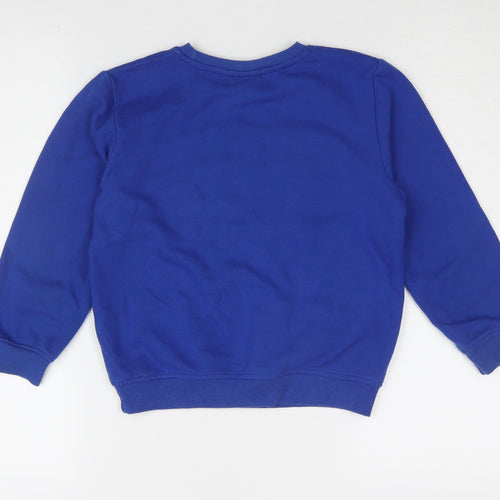 Marvel Boys Blue Spider-Man Graphic Sweatshirt, Size 8, Pullover