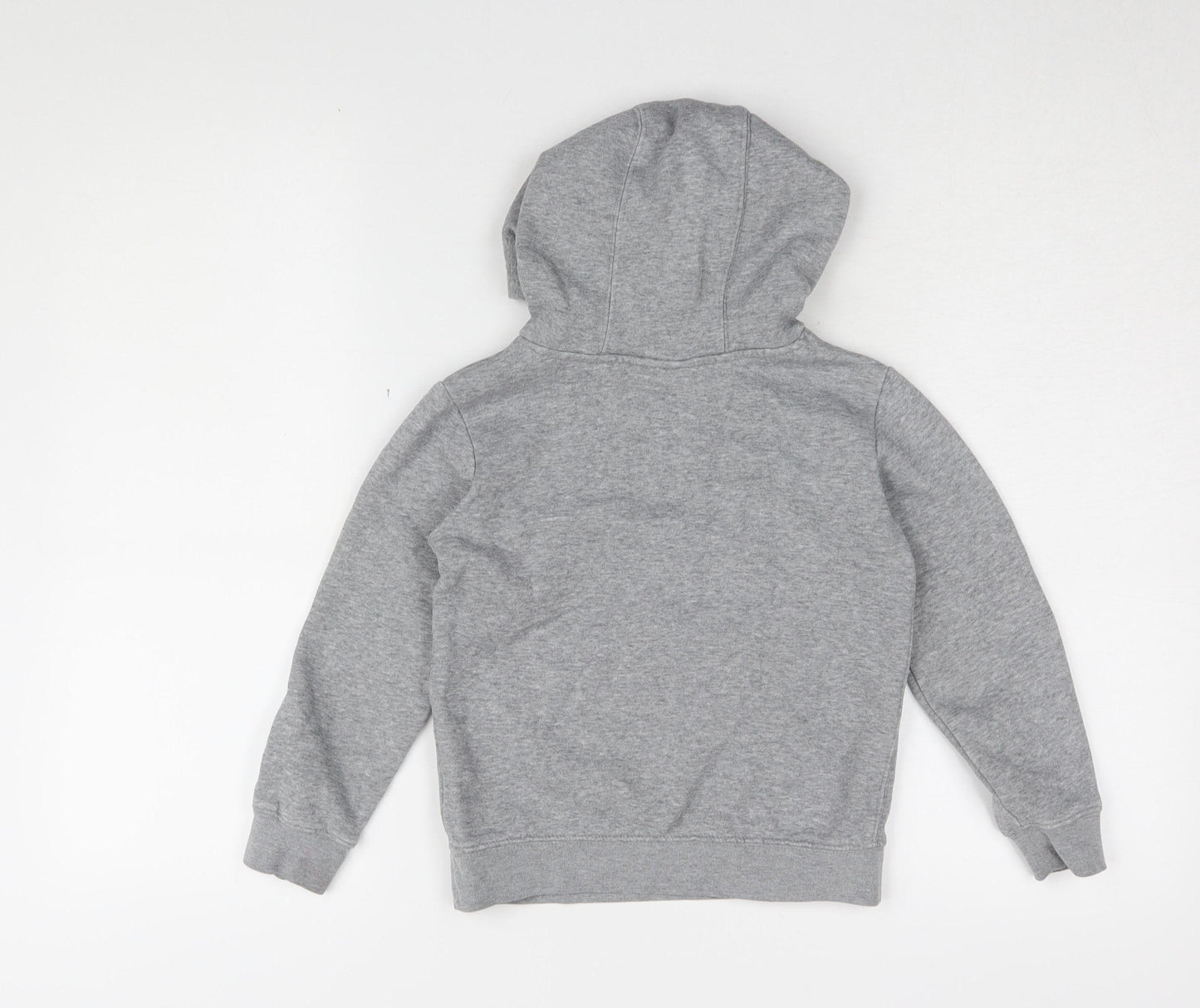Nike Boys Grey Pullover Hoodie 5-6 Years - Comfy & Stylish