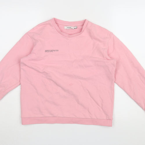 Pangaia Girls Pink Pullover Sweatshirt - 11-12 Years