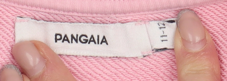 Pangaia Girls Pink Pullover Sweatshirt - 11-12 Years