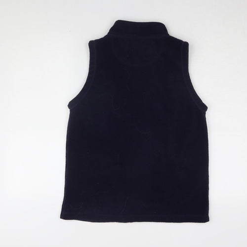 EWM Women's Black Sleeveless Waistcoat, Size S