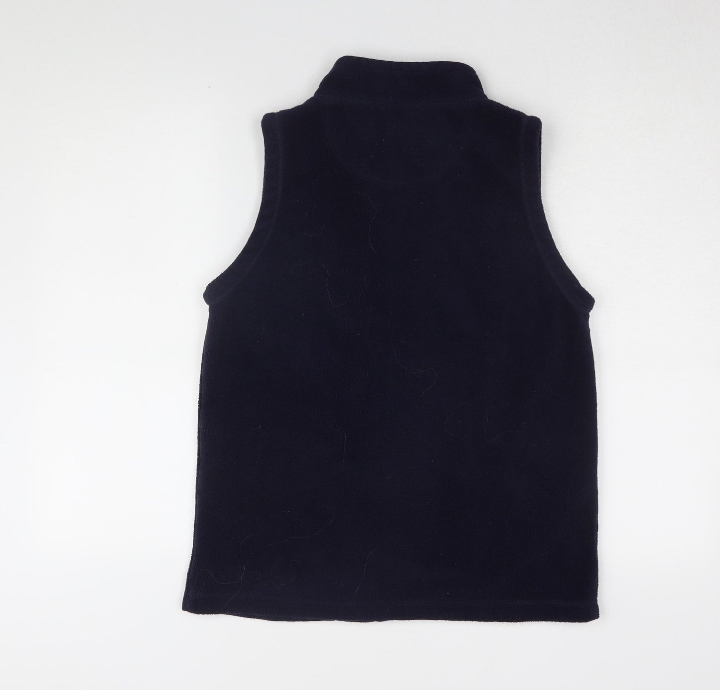 EWM Women's Black Sleeveless Waistcoat, Size S