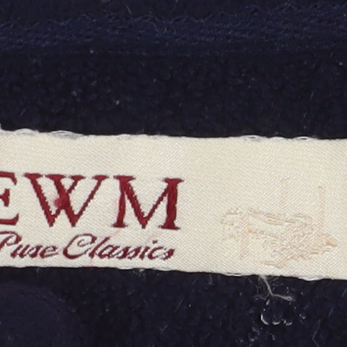EWM Women's Black Sleeveless Waistcoat, Size S