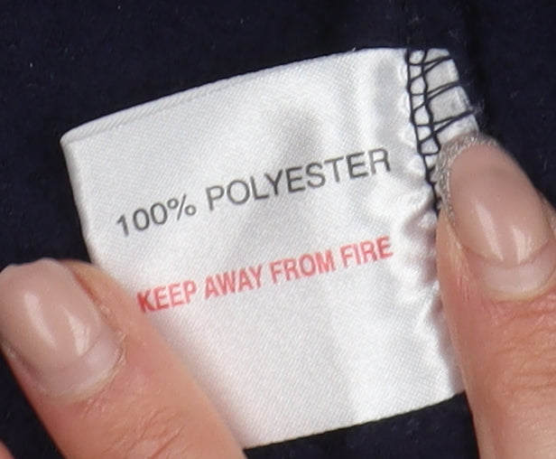 EWM Women's Black Sleeveless Waistcoat, Size S