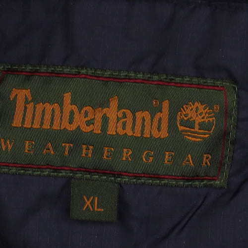 Timberland Men's Blue XL Windbreaker Jacket
