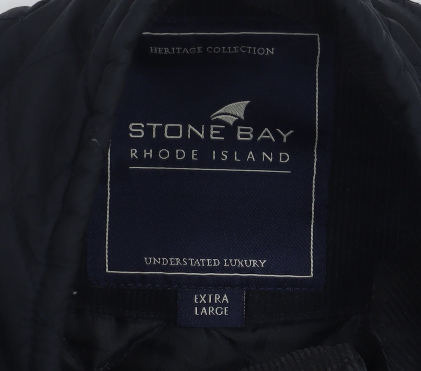 Stone Bay Men's Black XL Quilted Jacket - Casual