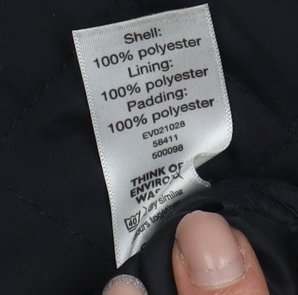 Stone Bay Men's Black XL Quilted Jacket - Casual