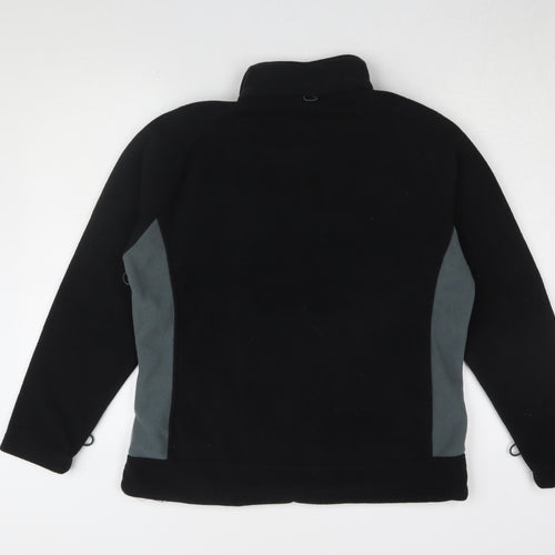 Trespass Men's Black Fleece Jacket L - Casual Outdoor Coat