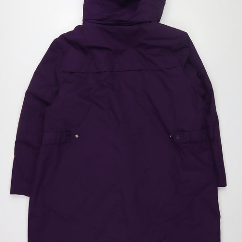 Maine Women's Plus Purple Parka Coat Size 22