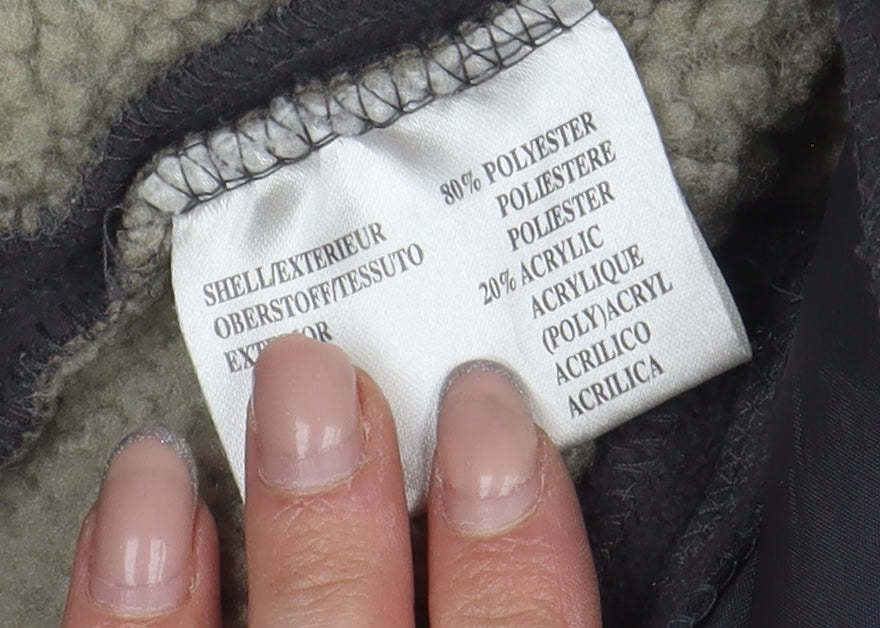 O'Neill Men’s Black Fleece Regular Fit Jacket, M Size