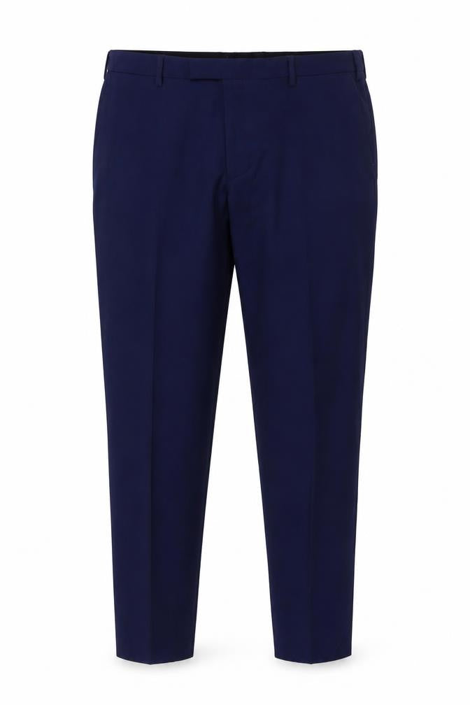 Front view of Marks & Spencer Men's Blue Dress Pants, size 40