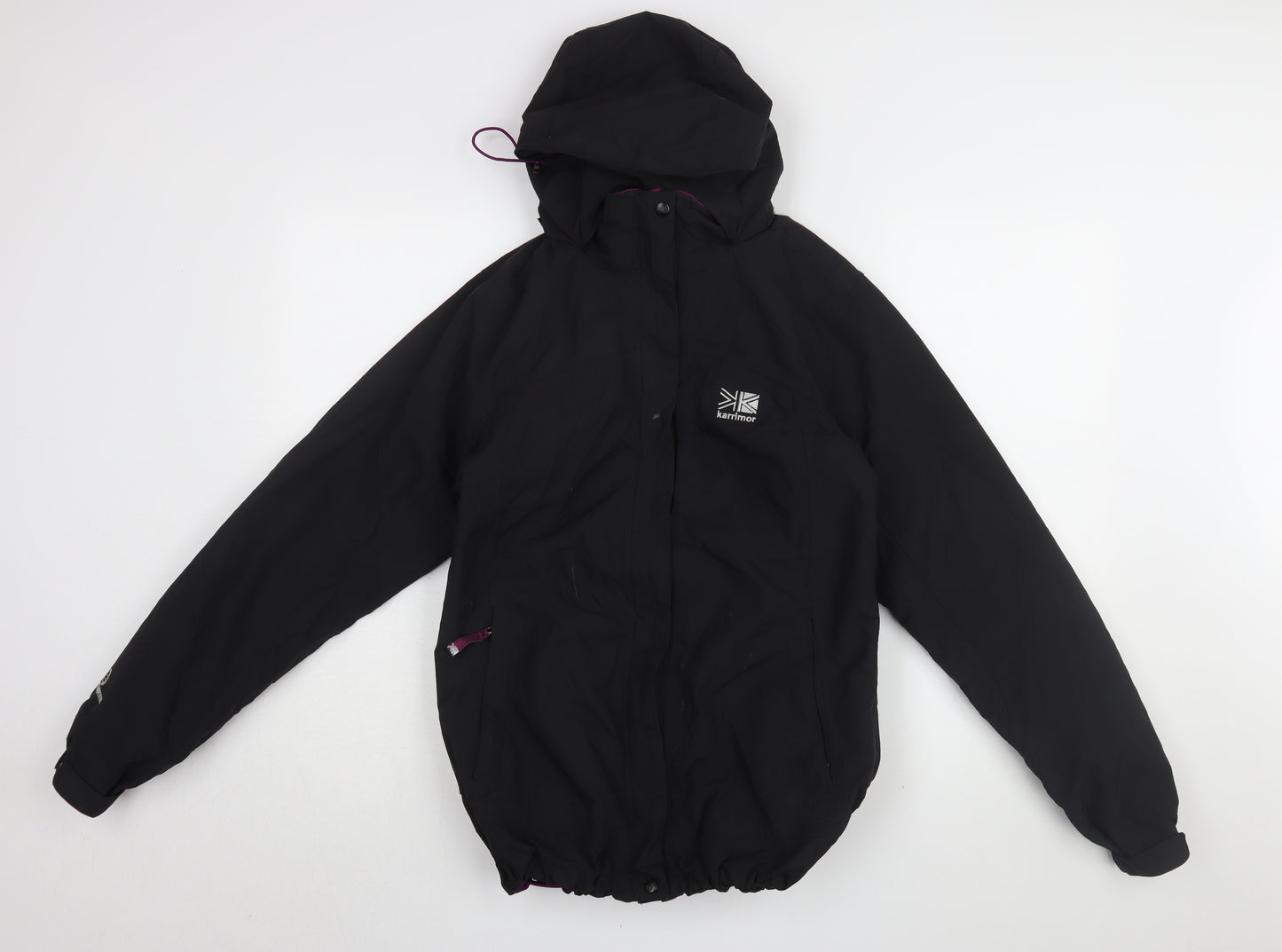Karrimor Women's Black Waterproof Parka Jacket Size 10