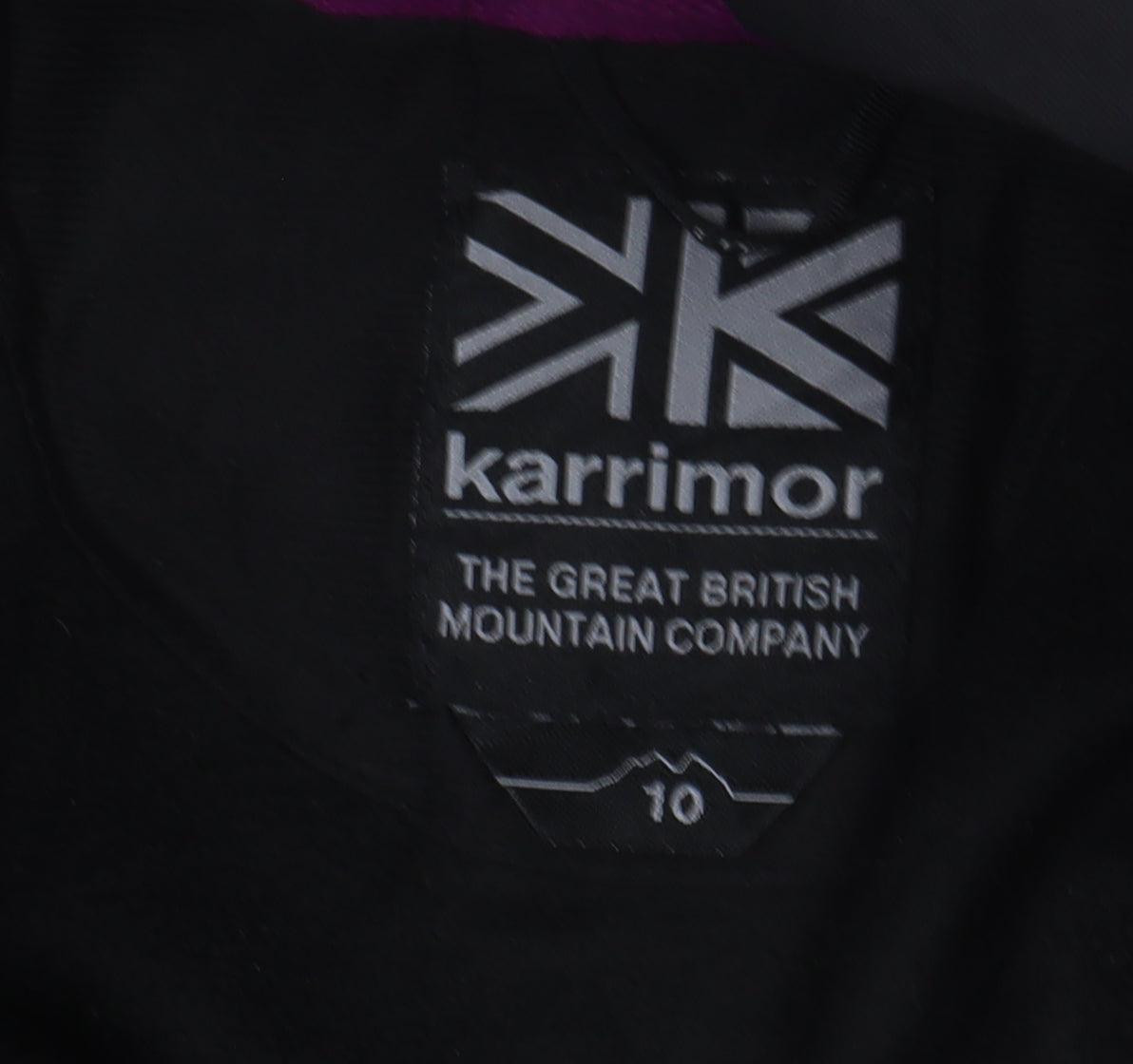 Karrimor Women's Black Waterproof Parka Jacket Size 10