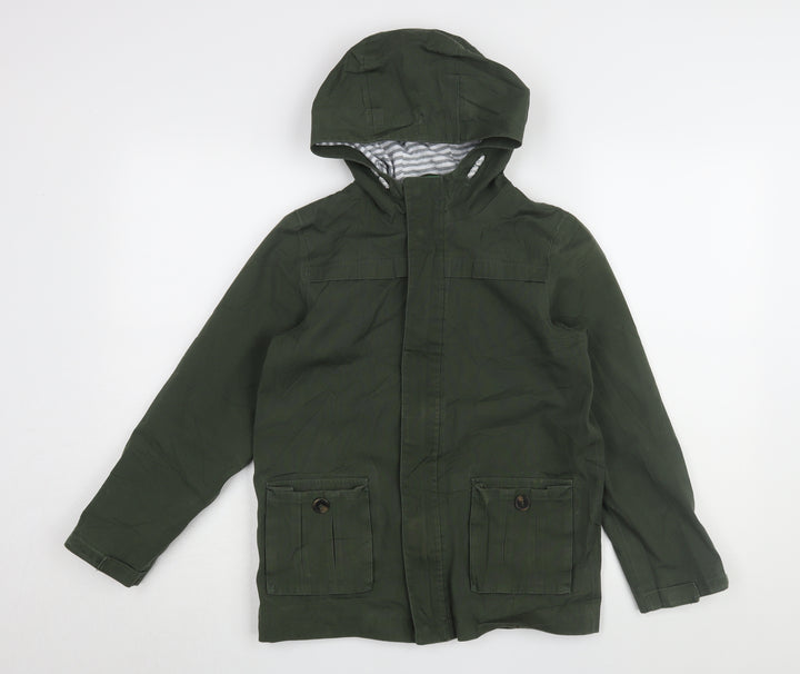 Mountain Warehouse Girls Green Hooded Jacket 11-12 Years