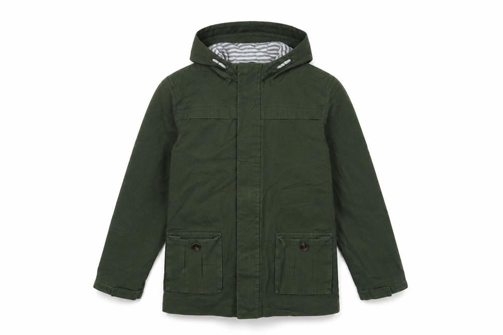 Mountain Warehouse Girls Green Hooded Jacket 11-12 Years