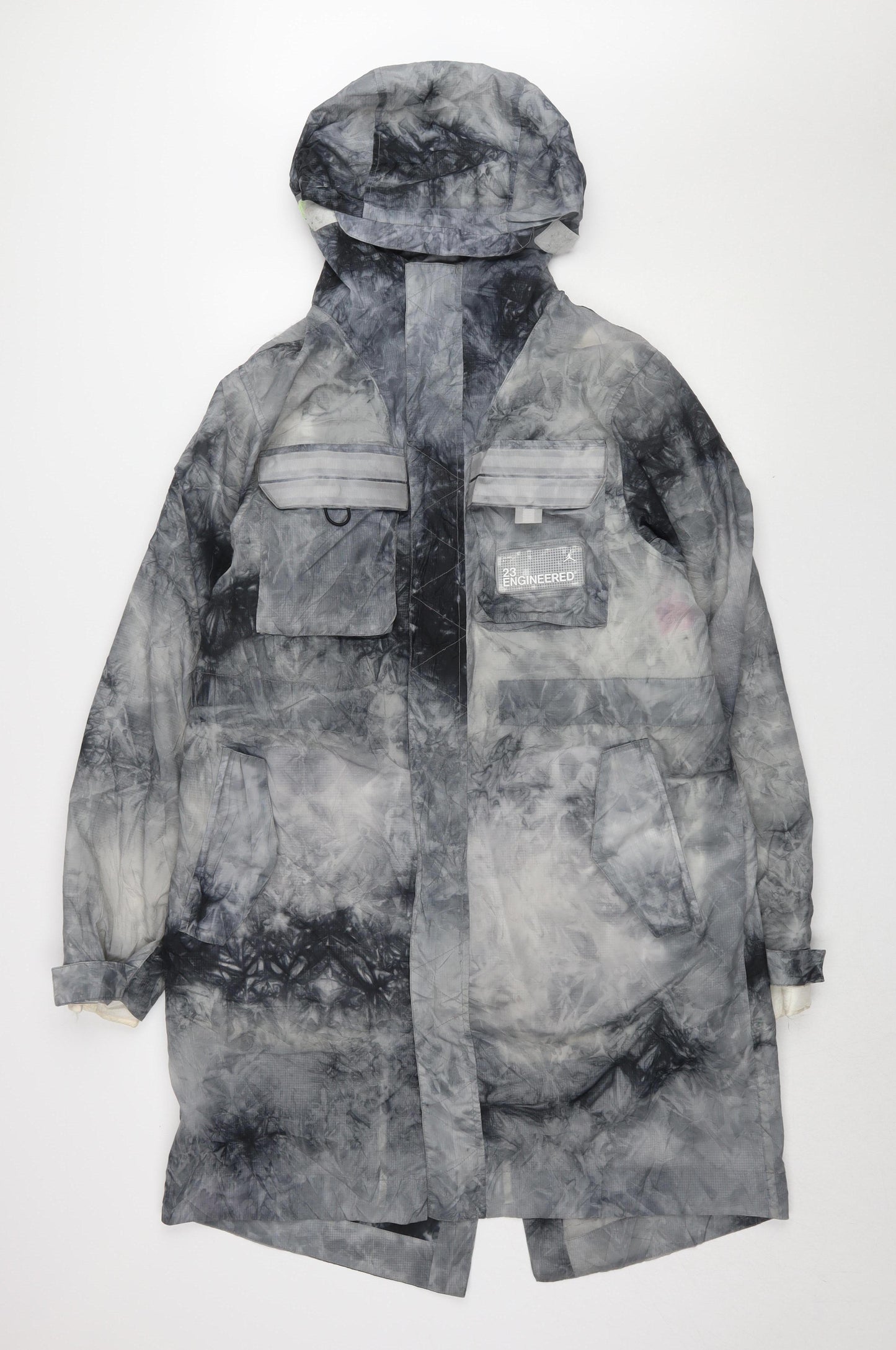 Jordan Unisex Multicoloured Rain Coat M Hooded