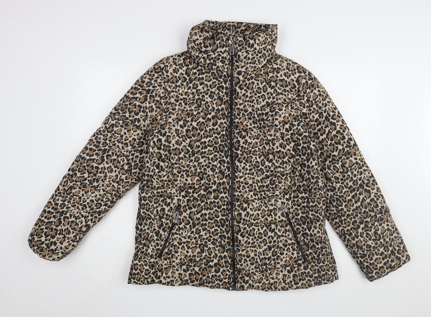 Marks and Spencer Women's Multicoloured Size 14 Puffer Jacket