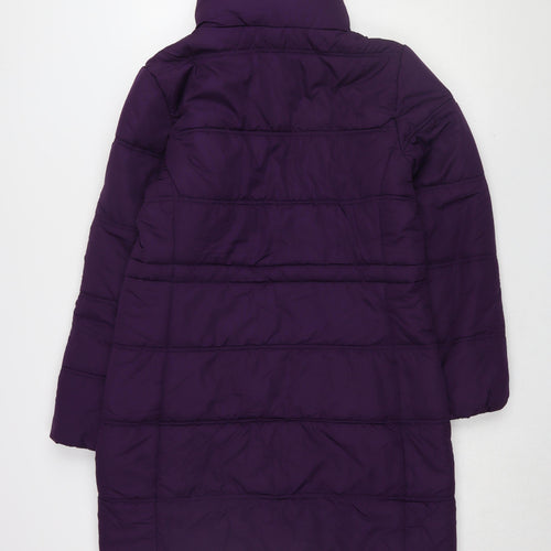 Marks & Spencer Women's Purple Puffer Jacket Size 12