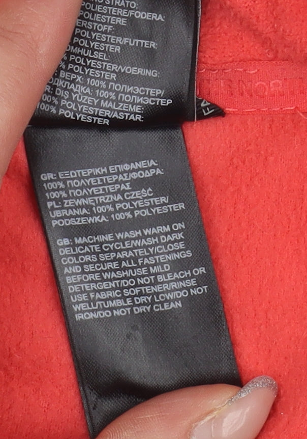 The North Face Women's Red Fleece Jacket Size S