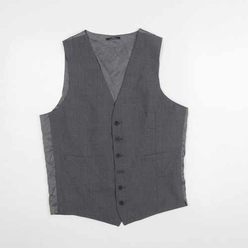 Marks and Spencer Men's Grey Waistcoat 38L