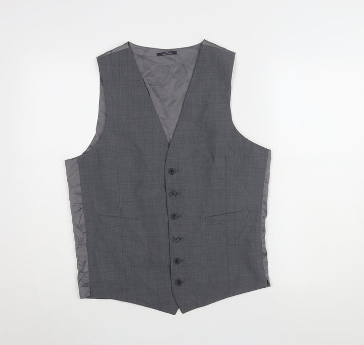Marks and Spencer Men's Grey Waistcoat 38L