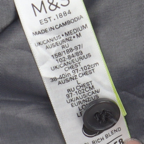 Marks and Spencer Men's Grey Waistcoat 38L