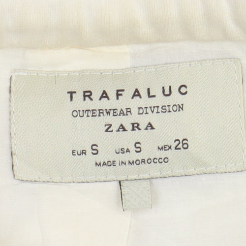 Zara Women’s Grey Basic Jacket S - Versatile & Stylish