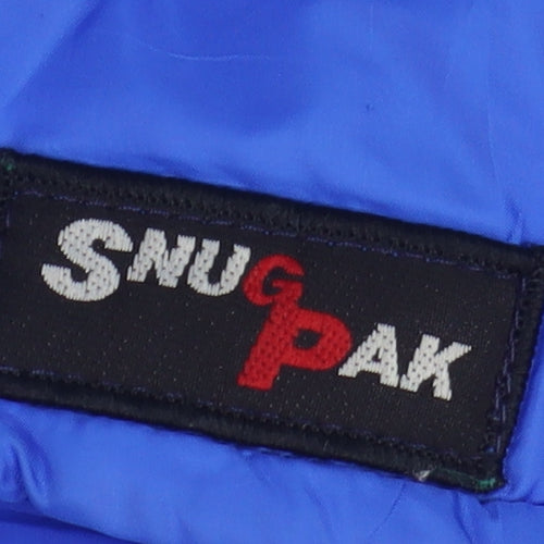 Snugpak Men's Blue Green Puffer Jacket S Outdoor Winter