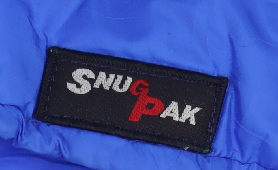 Snugpak Men's Blue Green Puffer Jacket S Outdoor Winter