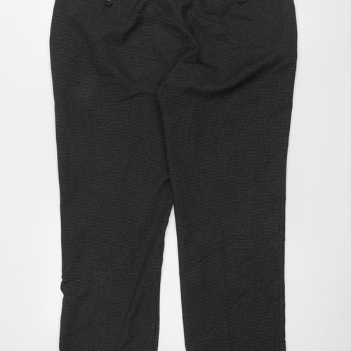 Next Men's Black Dress Pants, Size 36, Regular Fit