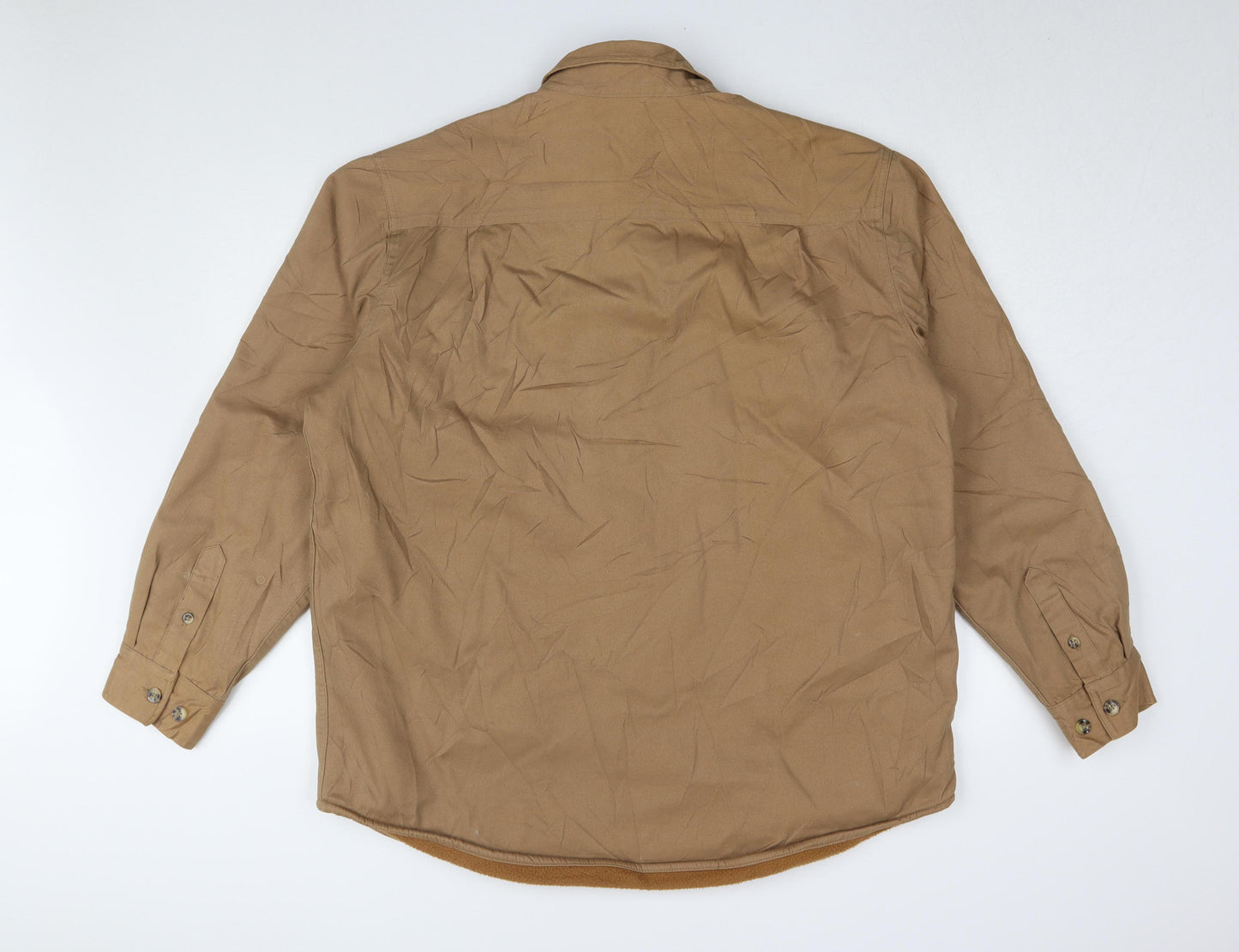 Premier Man Men's Brown Cotton Jacket L