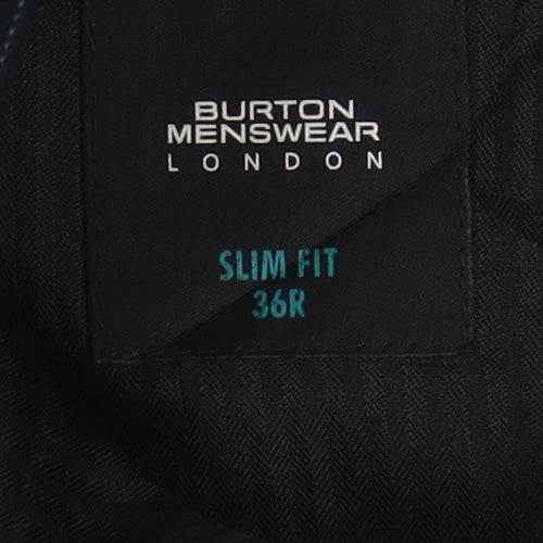 Burton Menswear London Black Slim Fit Dress Pants 36R