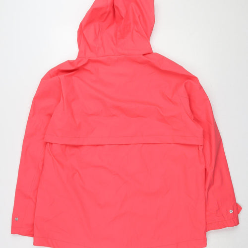 Marks and Spencer Women's Pink Rain Coat, Size 16