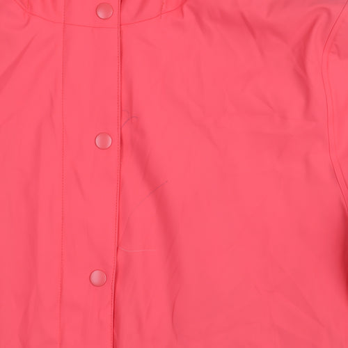 Marks and Spencer Women's Pink Rain Coat, Size 16