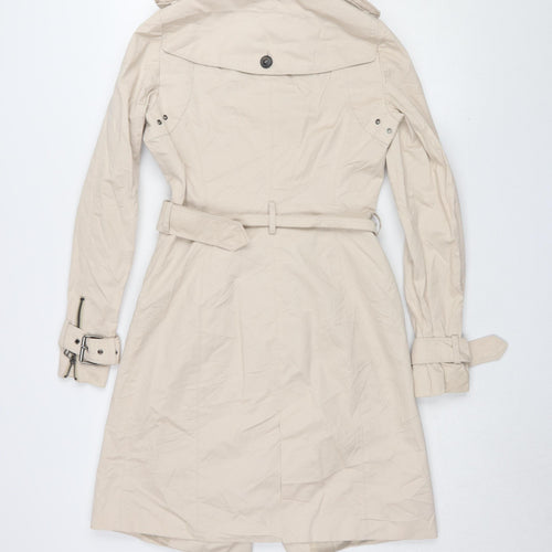 Zara Basic Women's Beige Trench Coat Size 6