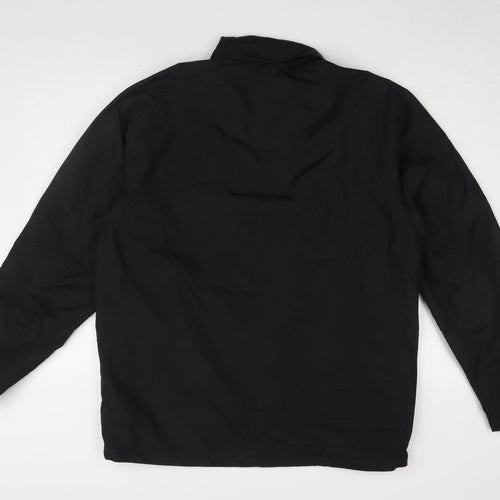 PGA Tour Men's Black Windbreaker Jacket L Sports
