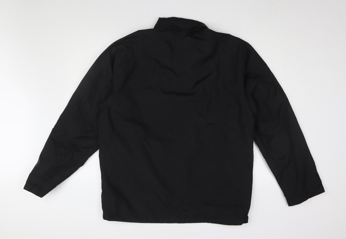 PGA Tour Men's Black Windbreaker Jacket L Sports
