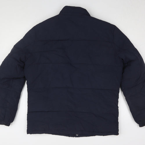 Jack & Jones Men’s Blue Puffer Jacket L