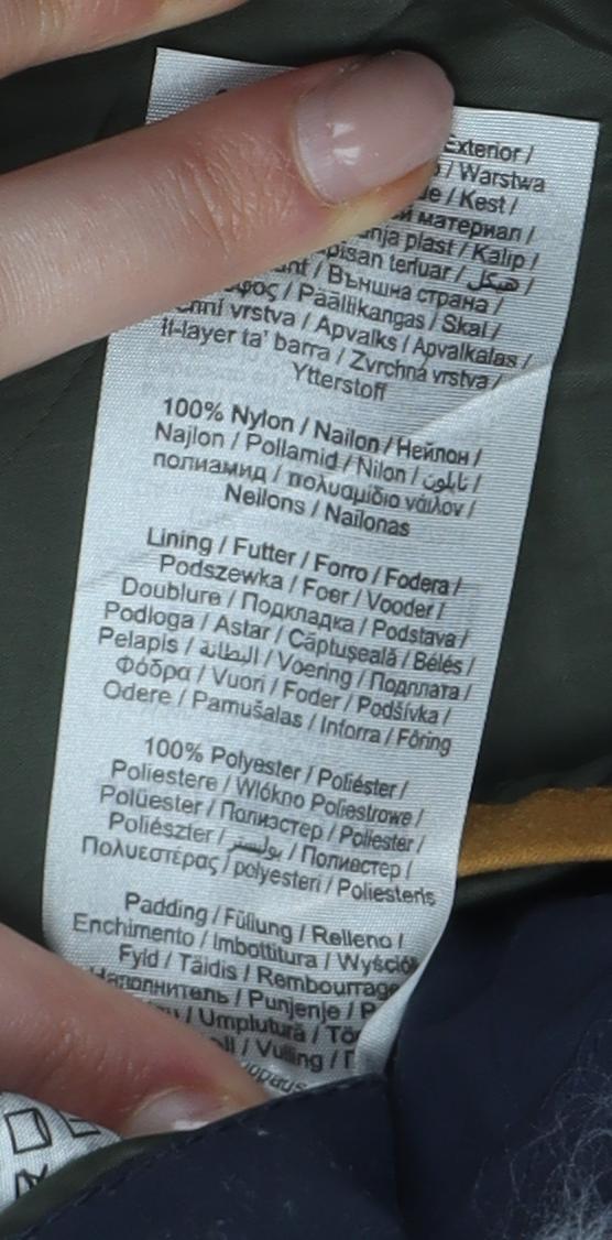 Jack & Jones Men’s Blue Puffer Jacket L