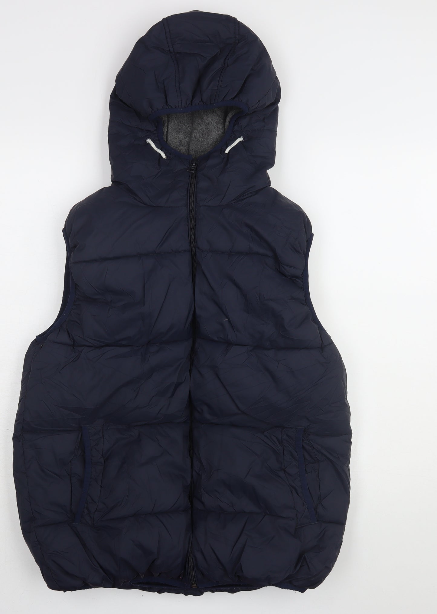Next Boys Blue Puffer Jacket, 16 Years Hooded for Winter