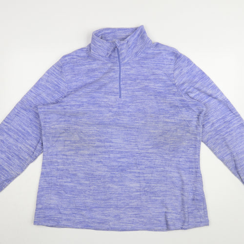 Mountain Warehouse Women's Purple Size 20 Pullover Sweatshirt